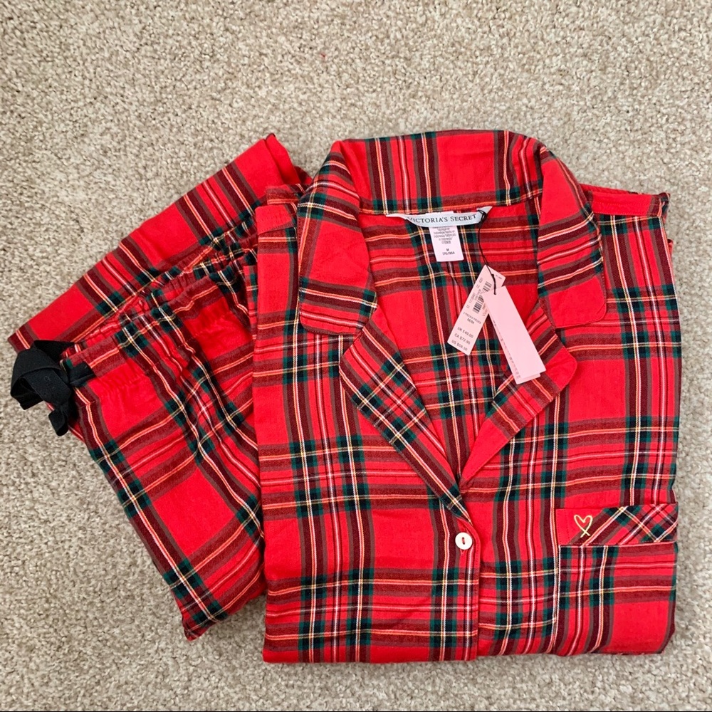 Victoria’s Secret red plaid PJ szM